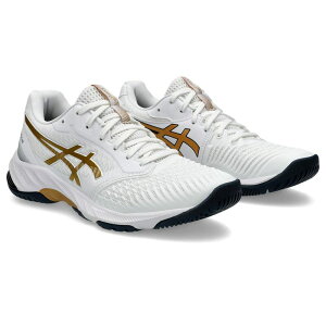 yz AVbNX fB[X Xj[J[ V[Y Netburner Ballistic FF 3 Volleyball Shoe White/Pure Gold