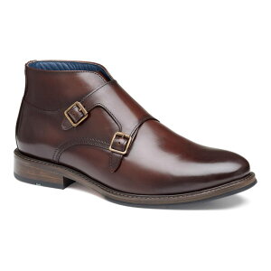 WXgAh}[tB[ Y V[Y u[cECu[c Johnston & Murphy Raleigh Double Buckle Boots Mahogany Full G