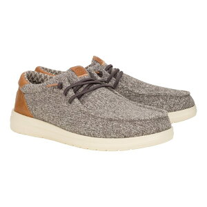 wCf[h Y V[Y Xb|E[t@[ jbg Hey Dude Paul Knit Warm Brown uE