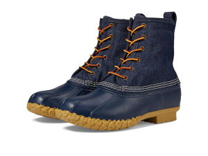 �G���G���r�[�� ���f�B�[�X �V���[�Y �u�[�c�E���C���u�[�c �f�j�� L.L.Bean Bean Boot 8 Denim Insulated Flannel Lined Dark Denim/Brig �f�j��