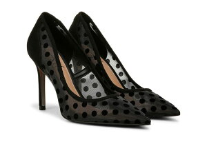 TGf} fB[X V[Y q[ bV Sam Edelman Hazel Mesh 3 Black Polka Dot ubN