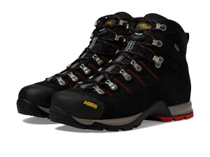 �A�]�� �����Y �V���[�Y �u�[�c�E���C���u�[�c Asolo Fugitive GTX MM Black/Red �u���b�N