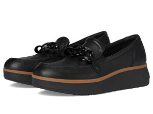N[NX fB[X V[Y T_ Clarks Zylah May Black Leather ubN