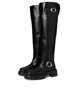 �X�`���A�[�g ���C�c�}�� ���f�B�[�X �V���[�Y �u�[�c�E���C���u�[�c �g�[�� Stuart Weitzman Emerson Moto Tall Boot Black �u���b�N