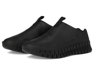 GR[ fB[X V[Y Xj[J[ ECCO Gruuv Slip-On Sneaker Black/Black ubN