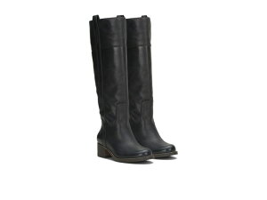 ���b�L�[�u�����h ���f�B�[�X �V���[�Y �u�[�c�E���C���u�[�c Lucky Brand Hybiscus Wide Calf Black Wide Calf �u���b�N