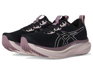 AVbNX fB[X V[Y Xj[J[ ASICS Glideride Max Black/Pale Pink ubN