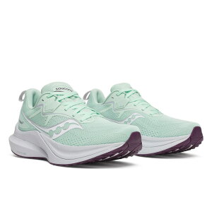 �T�b�J�j�[ ���f�B�[�X �V���[�Y �X�j�[�J�[ Saucony Tempus 2 Jade/Eggplant