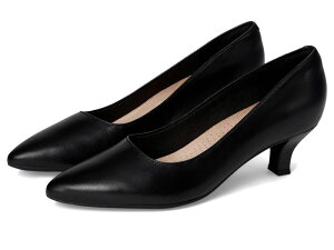 N[NX fB[X V[Y q[ Black Leather Clarks Kepley Vine