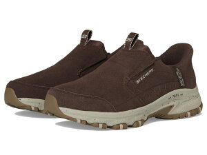 XPb`[Y Y V[Y Xj[J[ SKECHERS Hillcrest Cedar Root Hands Free Slip-in Brown uE