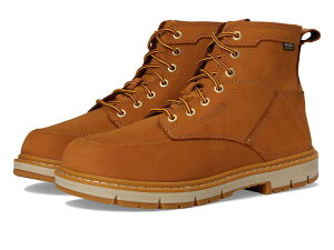 L[ Y V[Y u[cECu[c q[ KEEN Utility San Jose 6" Soft Toe Waterproof 90 Degree Heel Bistre/Gum