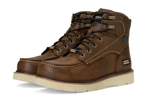 �A���A�g �����Y �V���[�Y �u�[�c�E���C���u�[�c Ariat Rebar Wedge Moc Toe 6 Waterproof Work Boots Distressed Brow