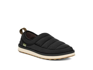 �T�k�[�N �����Y �V���[�Y �X���b�|���E���[�t�@�[ Sanuk Puffy Chiller Low 2 Black �u���b�N