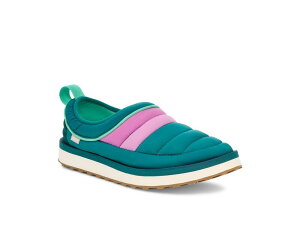 �T�k�[�N ���f�B�[�X �V���[�Y �X���b�|���E���[�t�@�[ Sanuk Puffy Chiller Low 2 Deep Lake