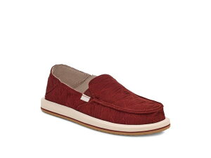 �T�k�[�N ���f�B�[�X �V���[�Y �X�j�[�J�[ �L���e�B���O Sanuk Donna Quilted Fired Brick