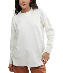 �t���[�s�[�v�� ���f�B�[�X �A�E�^�[ �j�b�g�E�Z�[�^�[ Free People Phoebe Pullover Stark White �z���C�g