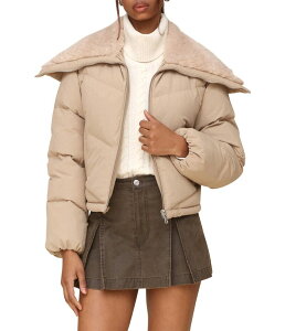 �A���F�b�N���t�B�[�� ���f�B�[�X �A�E�^�[ �R�[�g Avec Les Filles Thermalpuff? Envelope Collar Puffer Sand �T���h