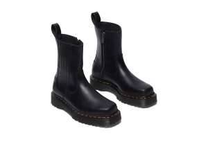 hN^[}[` fB[X V[Y u[cECu[c U[ Dr. Martens Amaayah Lo Leather Bex Pull-On Boots Black ubN