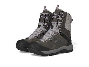L[ fB[X V[Y u[cECu[c KEEN Revel 4 High Polar Insulated Waterproof Steel Grey/Orch O[
