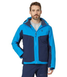 XpC_[ Y AE^[ R[g WPbg Spyder Copper Jacket Aether Blue u[