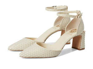 ���B���X�J���[�g ���f�B�[�X �V���[�Y �q�[�� �A���N�� Vince Camuto Hendriya Ankle Strap Pump Panna Creme