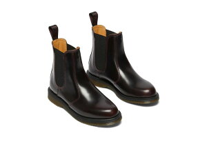 hN^[}[` fB[X V[Y u[cECu[c `FV[u[c `FV[ U[ Dr. Martens Flora Leather Chelsea Boots Black ubN