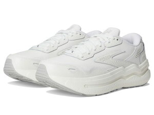 �u���b�N�X ���f�B�[�X �V���[�Y �X�j�[�J�[ ���U�[ Brooks Ghost Max Leather White/White �z���C�g
