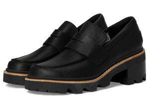 �\���� ���f�B�[�X �V���[�Y �X���b�|���E���[�t�@�[ SOREL Joan Now? City Loafer Black/Sea Salt �u���b�N