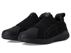 yz mubV Y u[cECu[c V[Y Grazie AP1 Work Slip-On Slip-Resistant Work Shoe EZ On Athletic Style Sneaker Black
