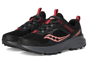 �T�b�J�j�[ ���f�B�[�X �V���[�Y �X�j�[�J�[ Saucony Excursion TR17 Wide Black/Shadow �u���b�N