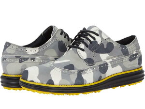 �R�[���n�[�� �����Y �V���[�Y �X�j�[�J�[ �I�b�N�X�t�H�[�h Cole Haan Originalgrand Wing Golf Oxford Gray �O���[