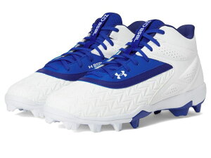 A_[A[}[ Y V[Y Xj[J[ Under Armour Leadoff Mid 3.0 Baseball Cleat Royal/White/Roy zCg