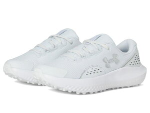 A_[A[}[ fB[X V[Y Xj[J[ St Distant Gray/Wh Under Armour Surge Golf Cleats