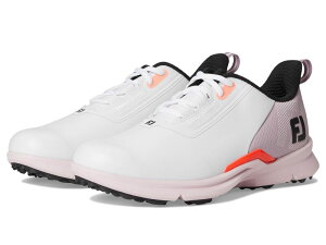 tbgWC fB[X V[Y Xj[J[ FootJoy FJ Fuel Golf Shoes - Previous Season White/Pink/Cora zCg