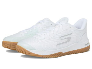 �X�P�b�`���[�Y ���f�B�[�X �V���[�Y �X�j�[�J�[ SKECHERS Pickleball Viper Court Pro 2.0 Sneaker White �z���C�g