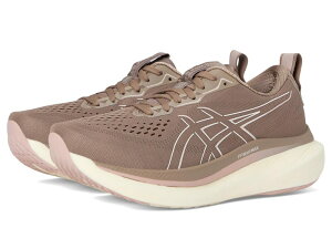 AVbNX fB[X V[Y Xj[J[ ASICS Glideride Max Taupe Grey/Birc O[