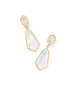 PhXRbg fB[X ANZT[ sAXECO Kendra Scott Hallie Convertible Drop Earrings Gold Opalite Il S[h