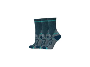 �X�}�[�g�E�[�� ���f�B�[�X �A���_�[�E�F�A �C�� Smartwool Hike Light Cushion Crew Socks Multipack Twilight Blue �u���[