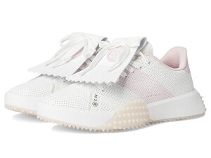 �W�[�t�H�A ���f�B�[�X �V���[�Y �X�j�[�J�[ GFORE G.112 Perforated Saddle Stripe Golf Shoes Snow/Blush �u���b�V��