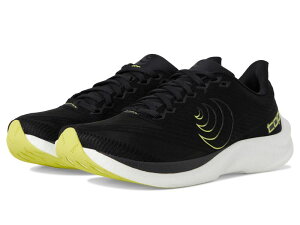 �g�|�A�X���`�b�N �����Y �V���[�Y �X�j�[�J�[ Topo Athletic Cyclone 3 Black/Lime �u���b�N