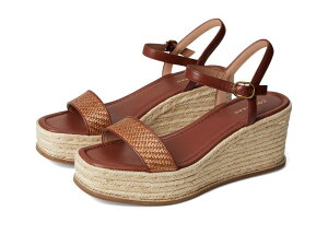 R[n[ fB[X V[Y q[ Tan Raffia/Dark Cole Haan Cloudfeel Keeton Espadrille Flatforms