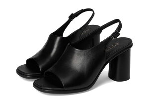 GR[ fB[X V[Y q[ T_ ECCO Sculpted Alba 65 Slingback Heel Sandal Black ubN