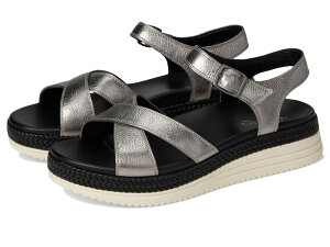 oCIjbN fB[X V[Y T_ VIONIC Mar Strappy Sandals Pewter Leather s[^[