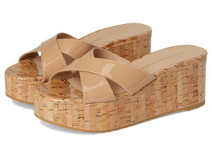 �X�`���A�[�g ���C�c�}�� ���f�B�[�X �V���[�Y �q�[�� Stuart Weitzman Dayna Wedge Slide Adobe