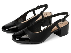 N[NX fB[X V[Y q[ Clarks Marilyn Rose Black Combi Lea ubN