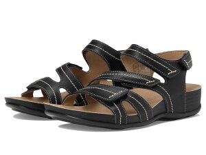 �T�X ���f�B�[�X �V���[�Y �T���_�� SAS Swerve Adjustable Comfort Sandals Black �u���b�N