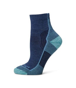 �_�[���^�t�o�[�����g ���f�B�[�X �A���_�[�E�F�A �C�� Darn Tough Vermont Hiker 1/4 Midweight with Cushion Blue Jay �u���[