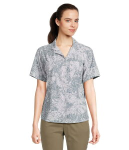 CrY fB[X gbvX Vc Royal Robbins Spotless Evolution Meadow Short Sleeve Thistle Fern Pr