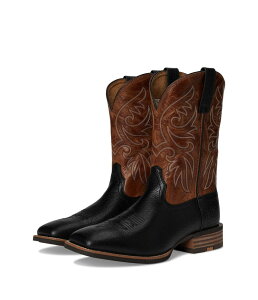 �A���A�g �����Y �V���[�Y �u�[�c�E���C���u�[�c Ariat Slingshot Cowboy Boots Black Adobe �u���b�N