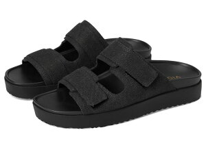 oCIjbN fB[X V[Y T_ VIONIC Riviera Slide Sandals Black ubN